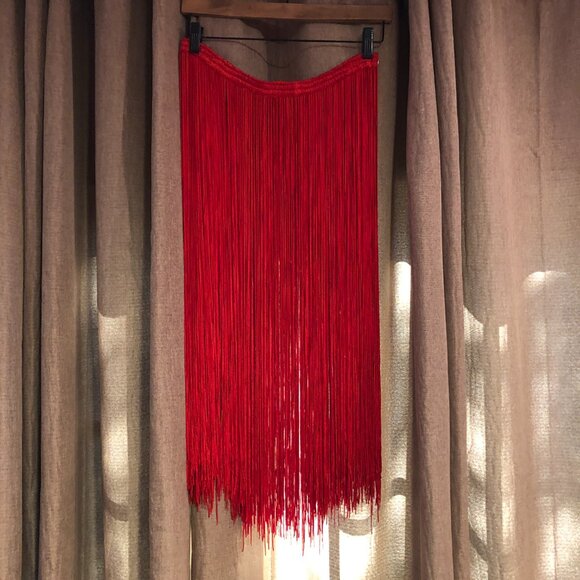 Bundle of 3 Burlesque Fringe Skirts Accent Skirt Boudoir New Years Party Swing - Picture 2 of 4